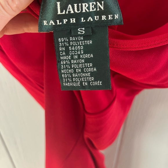 Ralph Lauren Vibrant Red Maxi Dress - Picture 3 of 3